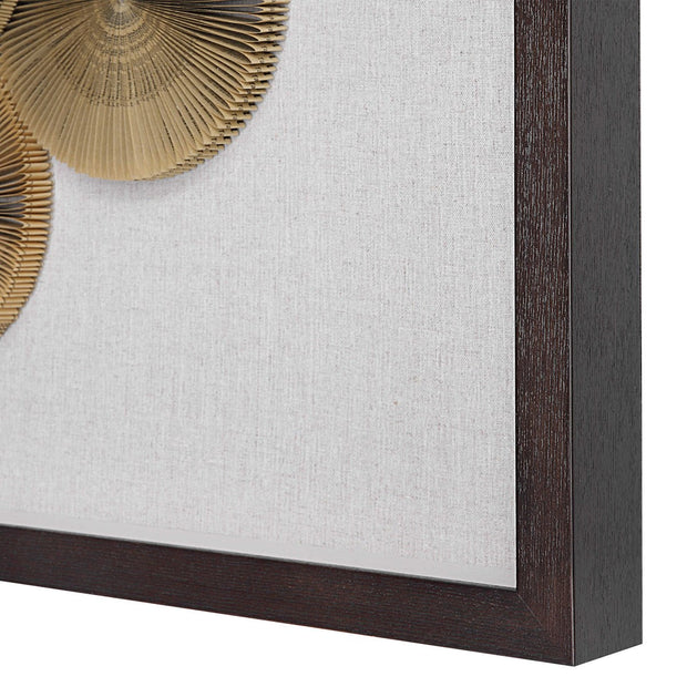 Uttermost The Times Layered Medallion Shadow Box Frame