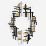 Uttermost Reflection Contemporary Set of 2 Metal Wall Decor