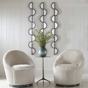 Uttermost Wisp Set of 3 Modern Mirrored Wall Decor