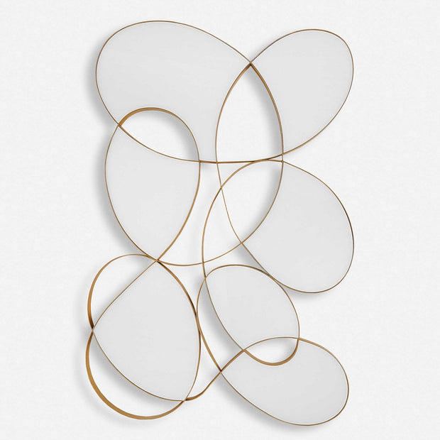 Uttermost Vagabond Glass and Metal Wall Decor