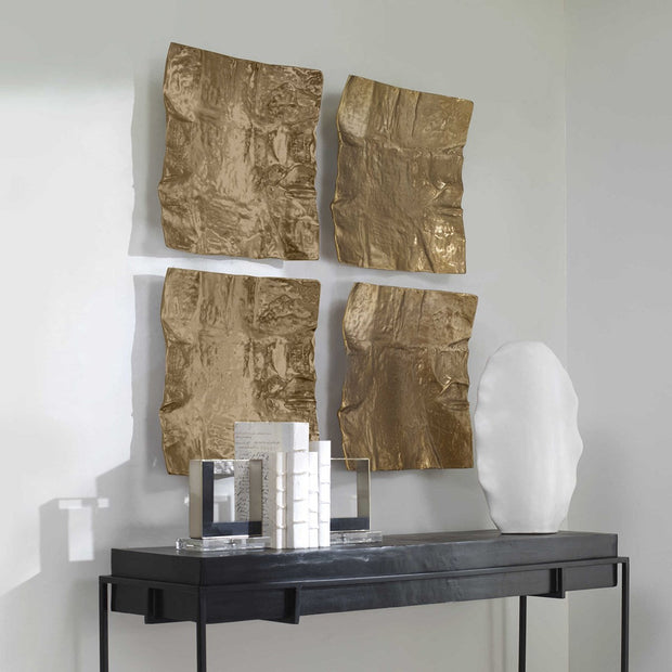 Uttermost Archive Brass Metal Wall Decor