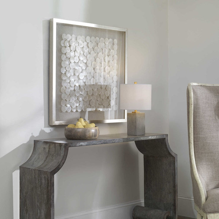 Uttermost Roxas Capiz Shells Shadow Box Frame