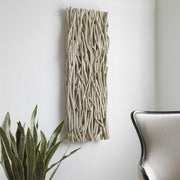 Uttermost Gathered Bleached Teak Wood Wall Decor