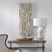 Uttermost Gathered Bleached Teak Wood Wall Decor