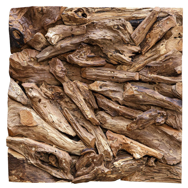 Uttermost Rio Natural Teak Wood Wall Decor