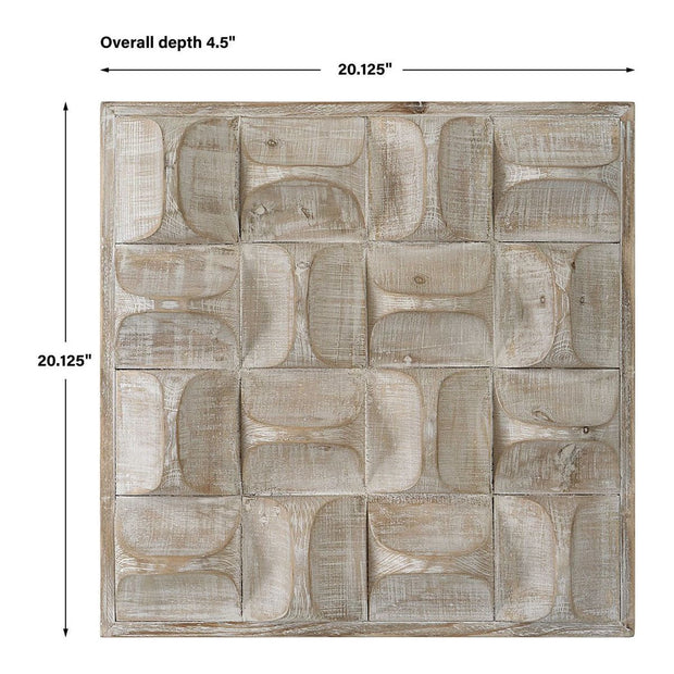 Uttermost Pickford Natural Wood Wall Decor
