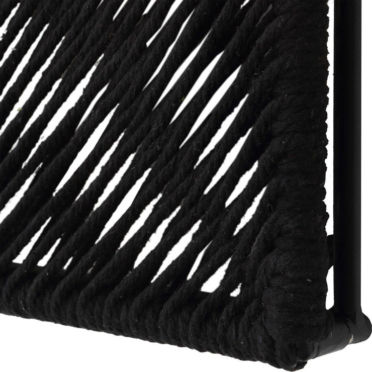 Uttermost Seeing Double Black and White Set of 2 Wall Squares