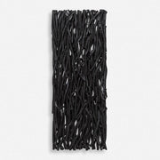 Uttermost Gathered Black Teak Wood Wall Decor