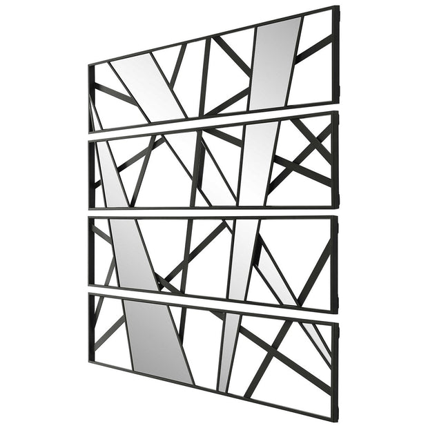 Uttermost Looking Glass Ser of 4 Mirrored Wall Decor