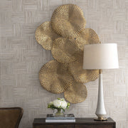 Uttermost Ripley Antiqued Gold Metal Wall Art