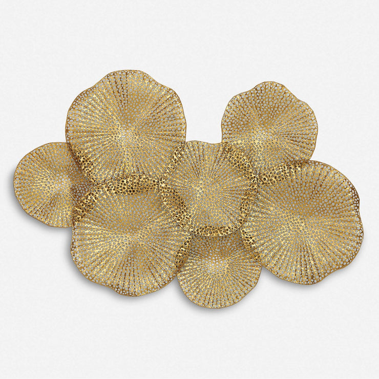 Uttermost Ripley Antiqued Gold Metal Wall Art