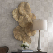Uttermost Ripley Antiqued Gold Metal Wall Art