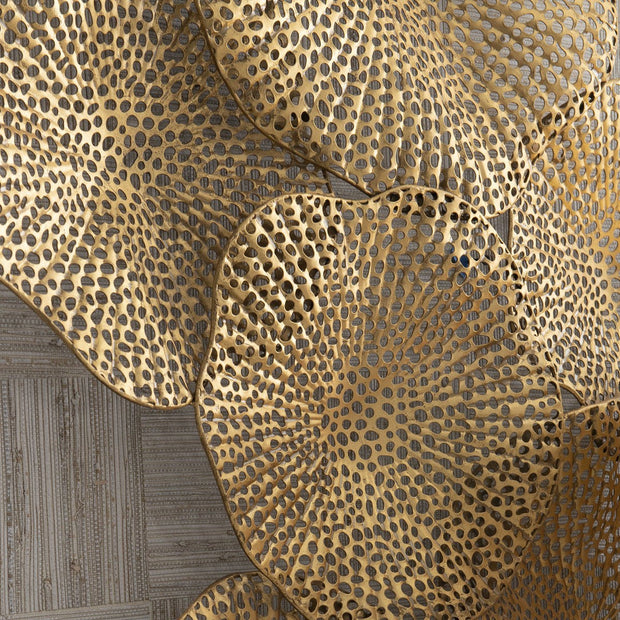 Uttermost Ripley Antiqued Gold Metal Wall Art