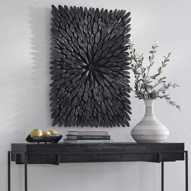 Uttermost Bahama Black Driftwood Wall Decor