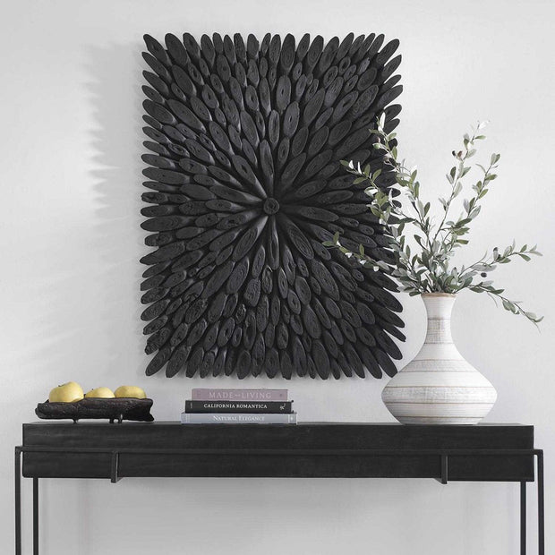 Uttermost Bahama Black Driftwood Wall Decor