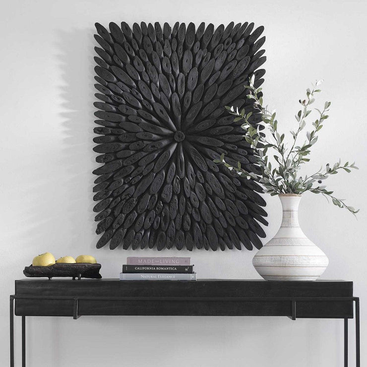 Uttermost Bahama Black Driftwood Wall Decor