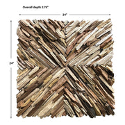 Uttermost Outland Natural Weathered Drift Wood Wall Decor