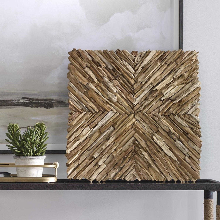 Uttermost Outland Natural Weathered Drift Wood Wall Decor