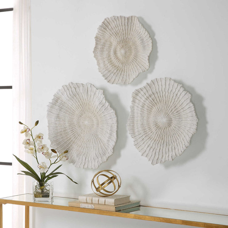 Uttermost Ocean Gems Set of 3 Wall Decor