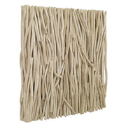 Uttermost Gathered Bleached Teak Square Wood Wall Decor