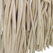 Uttermost Gathered Bleached Teak Square Wood Wall Decor