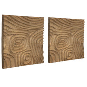 Uttermost Channels Set of 2 Wood Wall Decor