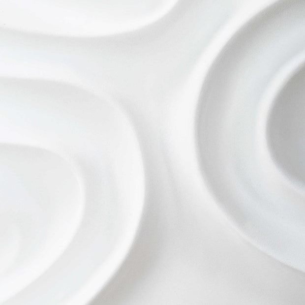 Uttermost Snowdrift Fresh White Set of 4 Wall Decor Panels