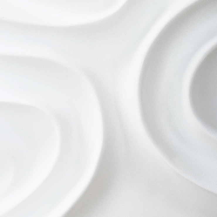 Uttermost Snowdrift Fresh White Set of 4 Wall Decor Panels