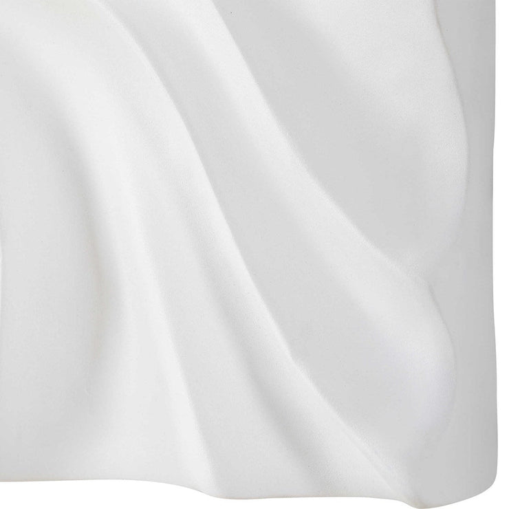Uttermost Snowdrift Fresh White Set of 4 Wall Decor Panels