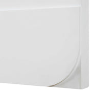 Uttermost Contours Set of 2 White Wood Wall Decor