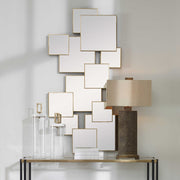 Uttermost Soren Squares Modern Mirror