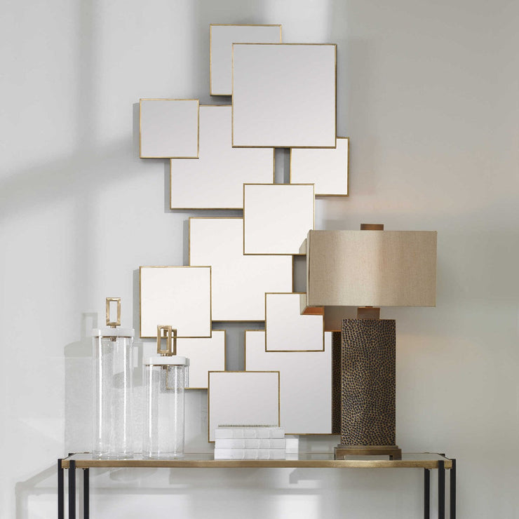 Uttermost Soren Squares Modern Mirror