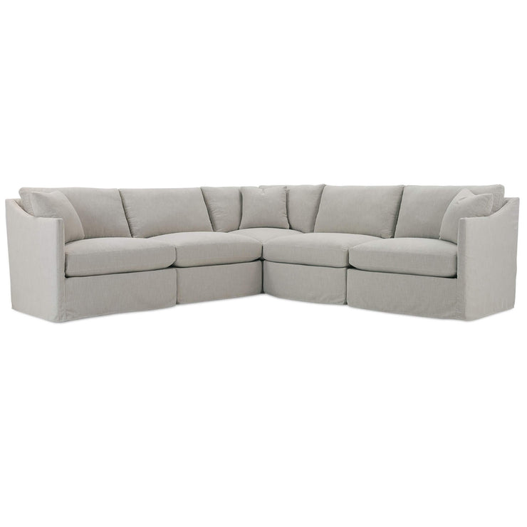 Rowe Furniture Serena Slipcovered Modular Sectional ~ Available To Custom Order In All Fabrics and Configurations