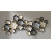 Uttermost Lying Lotus Champagne Silver Candleholder