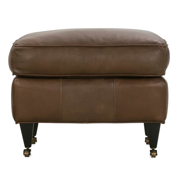 Rowe Furniture Brooke Leather Ottoman