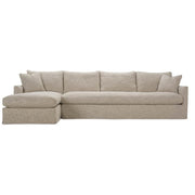 Rowe Furniture Lilah Slipcovered Sectional ~ Available To Custom Order In All Fabrics and Configurations
