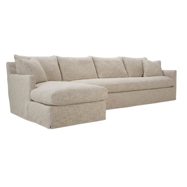 Rowe Furniture Lilah Slipcovered Sectional ~ Available To Custom Order In All Fabrics and Configurations