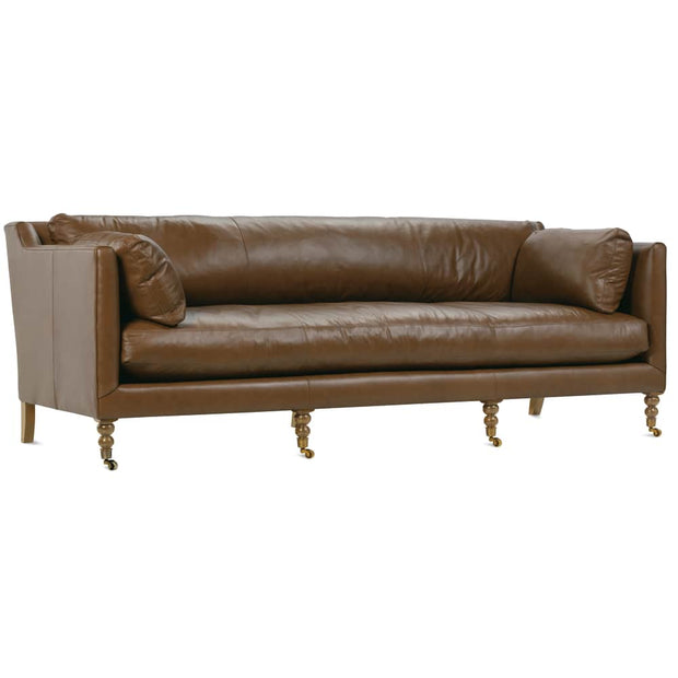 Rowe Furniture Madeline Bespoke Leather Sofa ~ Available To Custom Order In All Leathers