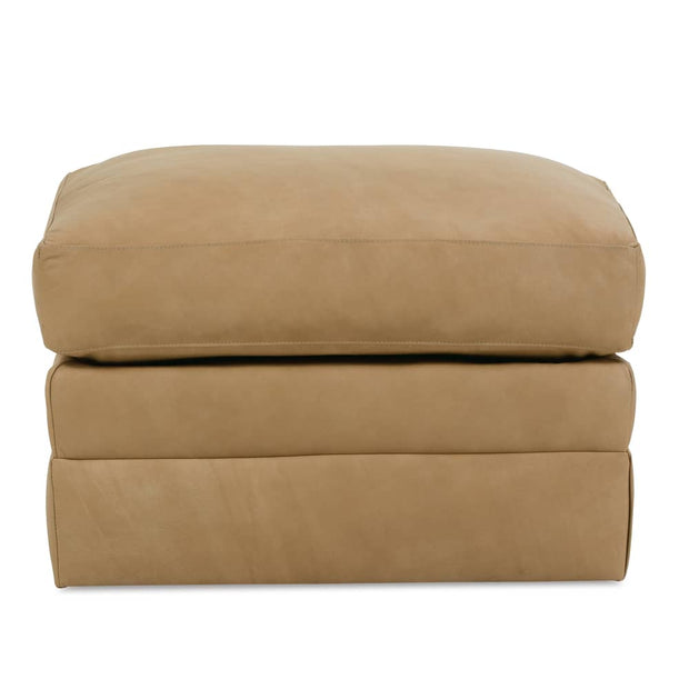 Rowe Furniture Madeline Leather Ottoman