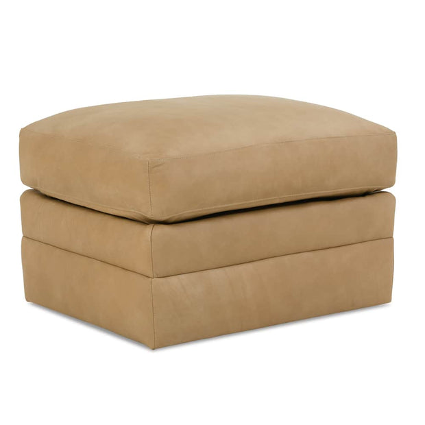 Rowe Furniture Madeline Leather Ottoman