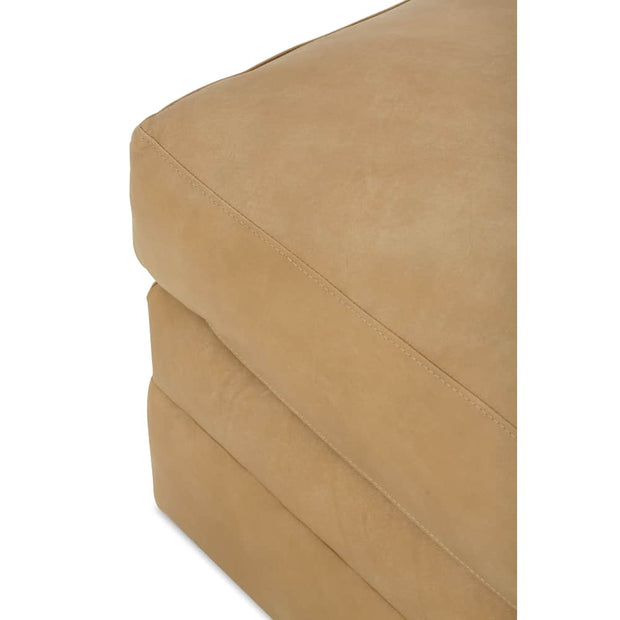 Rowe Furniture Madeline Leather Ottoman