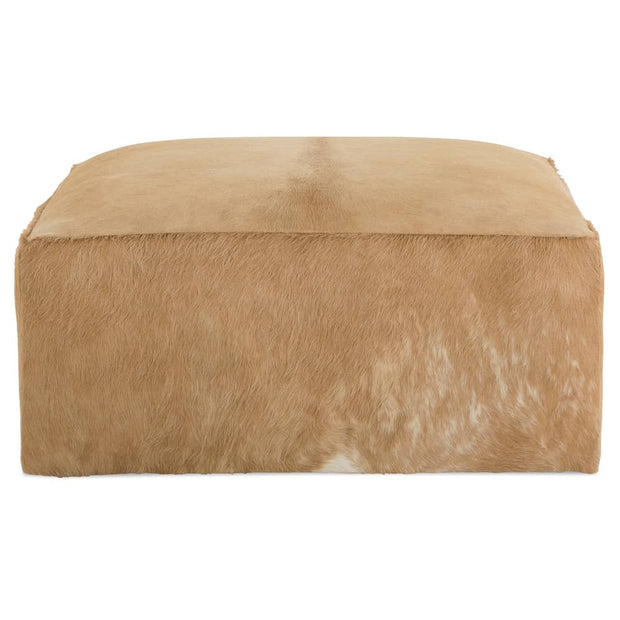 Rowe Furniture Miles Leather Ottoman
