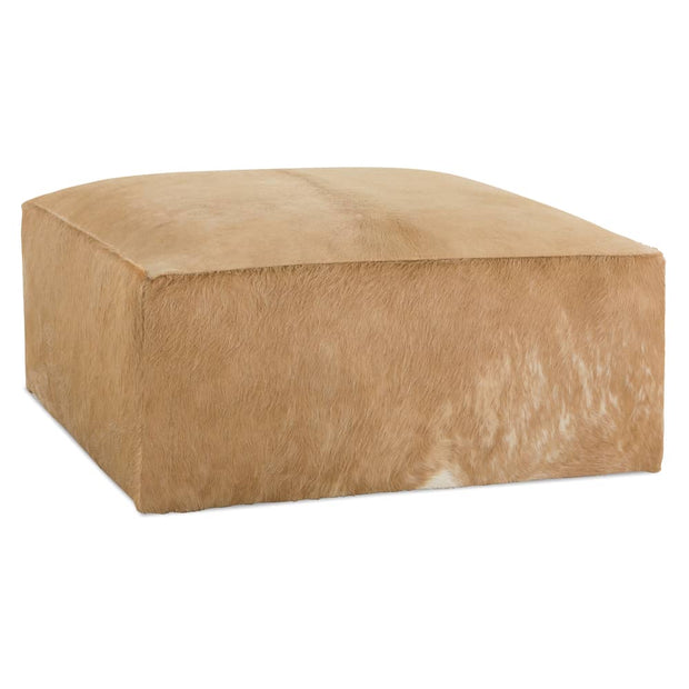 Rowe Furniture Miles Leather Ottoman