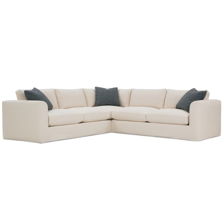 Rowe Furniture Derby Slipcovered Sectional  ~ Available To Custom Order In All Fabrics and Configurations