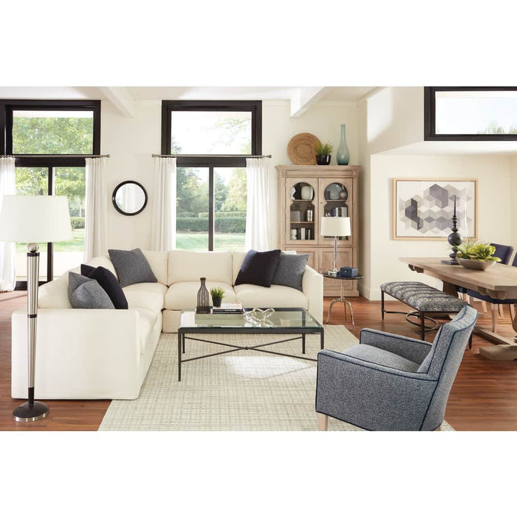 Rowe Furniture Derby Slipcovered Sectional  ~ Available To Custom Order In All Fabrics and Configurations