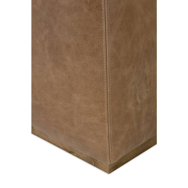 Rowe Furniture Dena Leather Accent Ottoman