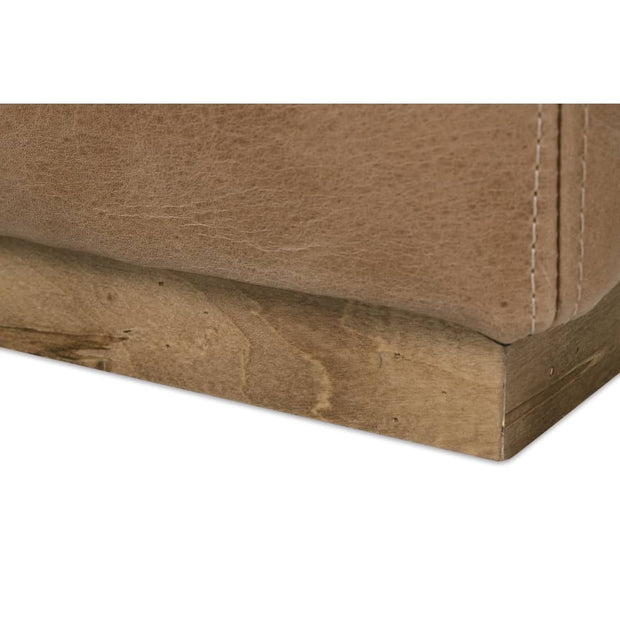 Rowe Furniture Dena Leather Accent Ottoman