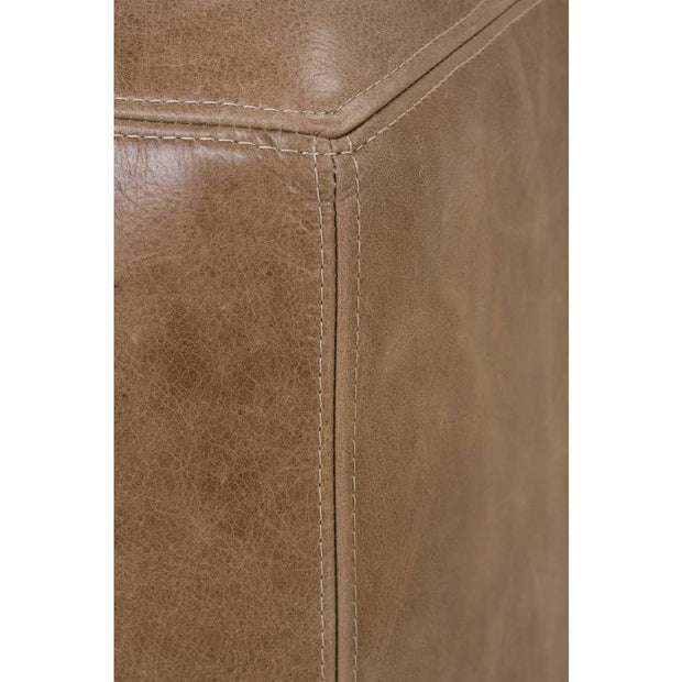 Rowe Furniture Dena Leather Accent Ottoman