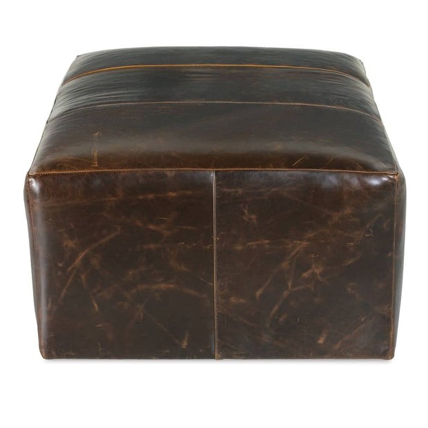 Rowe Furniture Macon Leather Ottoman