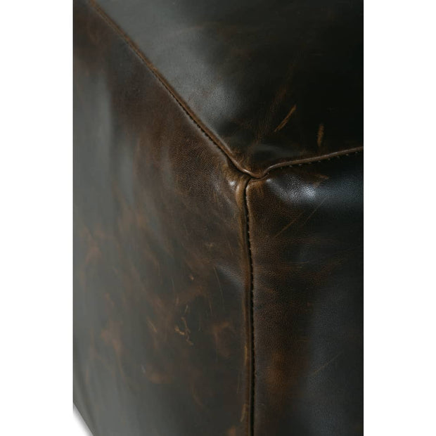 Rowe Furniture Macon Leather Ottoman
